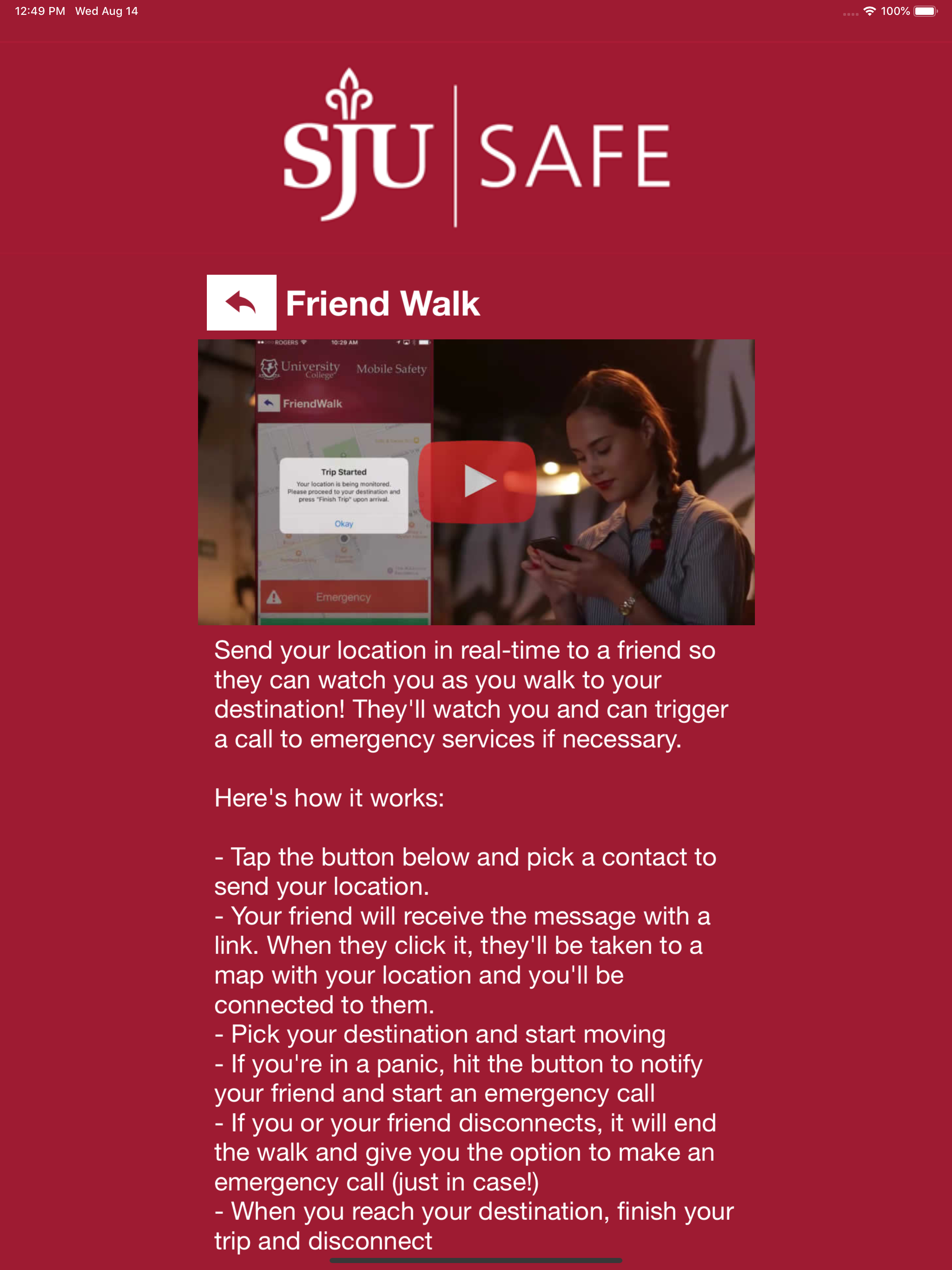 SJU Safe
