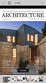Architecture Magazine screenshot