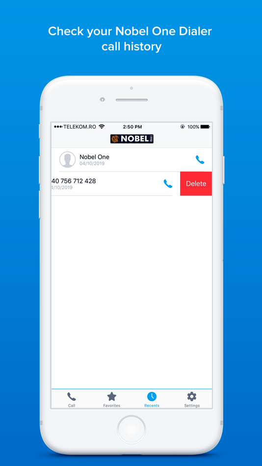 #3. Nobel One Dialer (iOS) 由: Nobel Ltd.