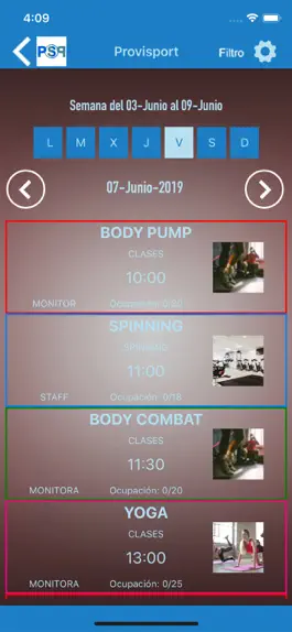 Game screenshot Gimnasio Virtual apk