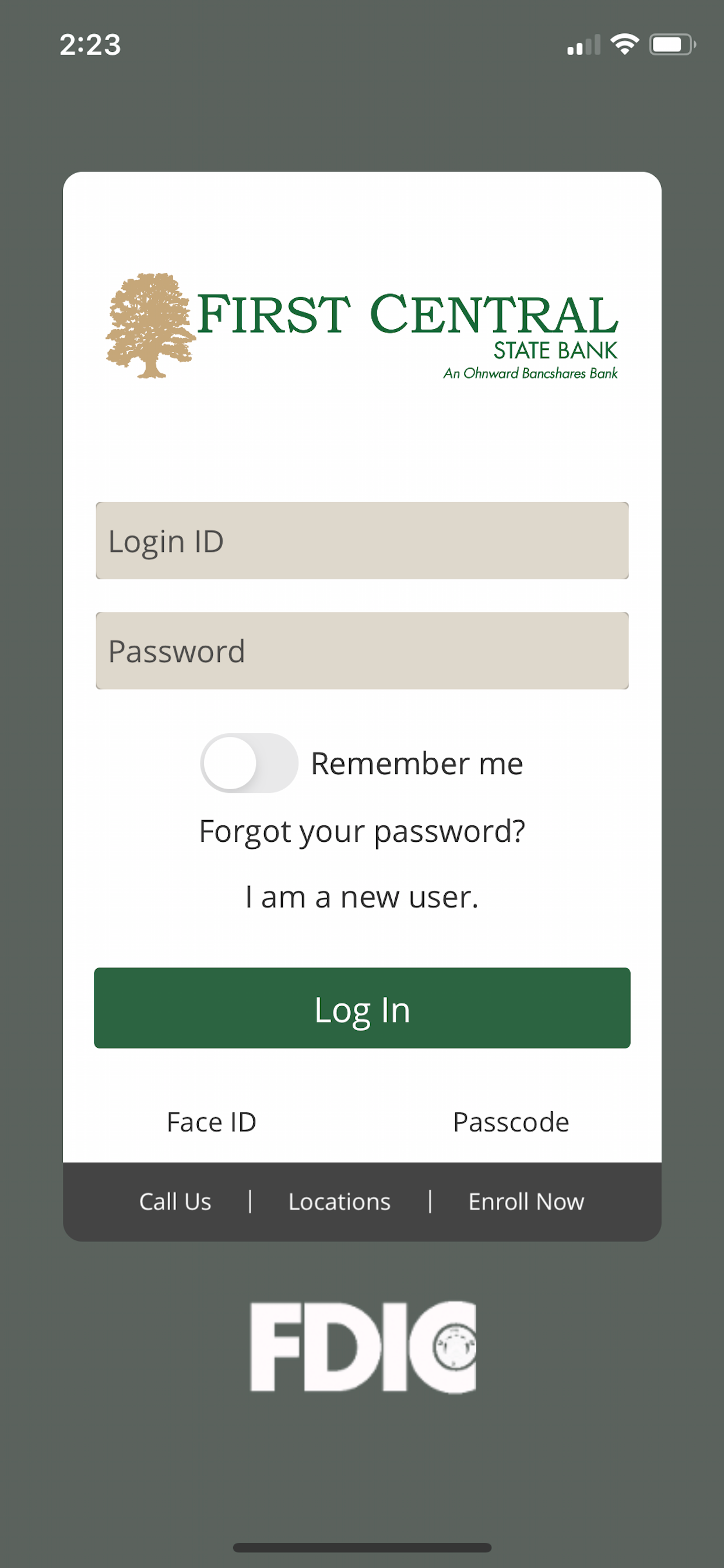 First Central State Bank