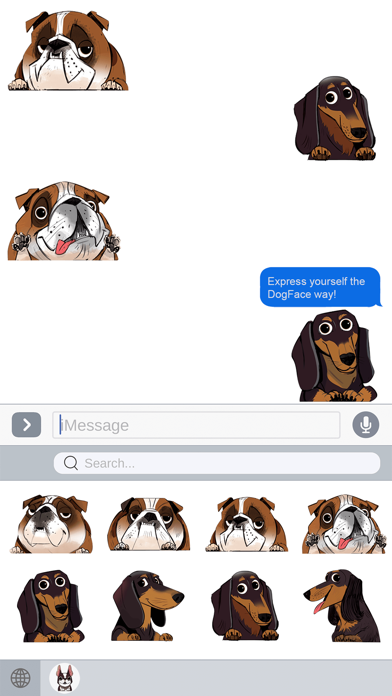 Screenshot #3 pour DogFaceMoji -  Dog Face Emoji