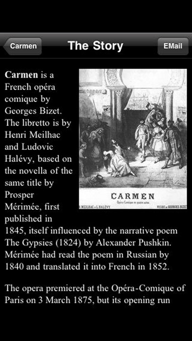Screenshot #3 pour Opera: Carmen