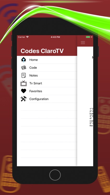 Control Code For Claro TV