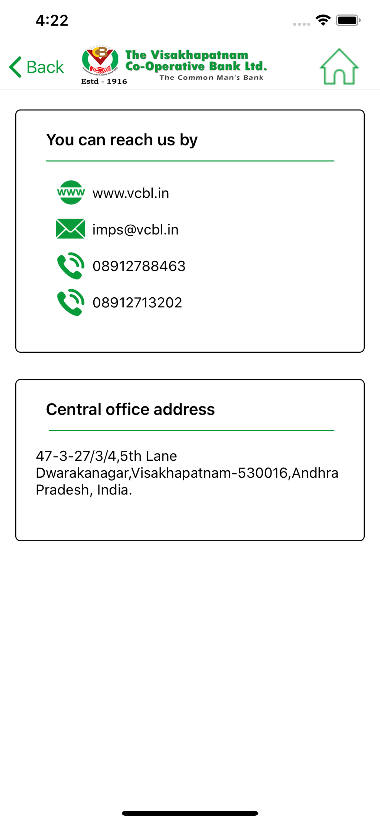 VCBL Mobi App screenshot 10