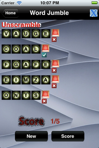 Word Jumble Advanced screenshot 3