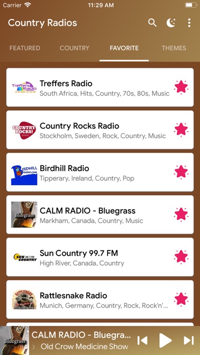 Country Music Radios Online screenshot 4