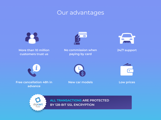 Bookingautos iPad screenshot 5 - Travel app