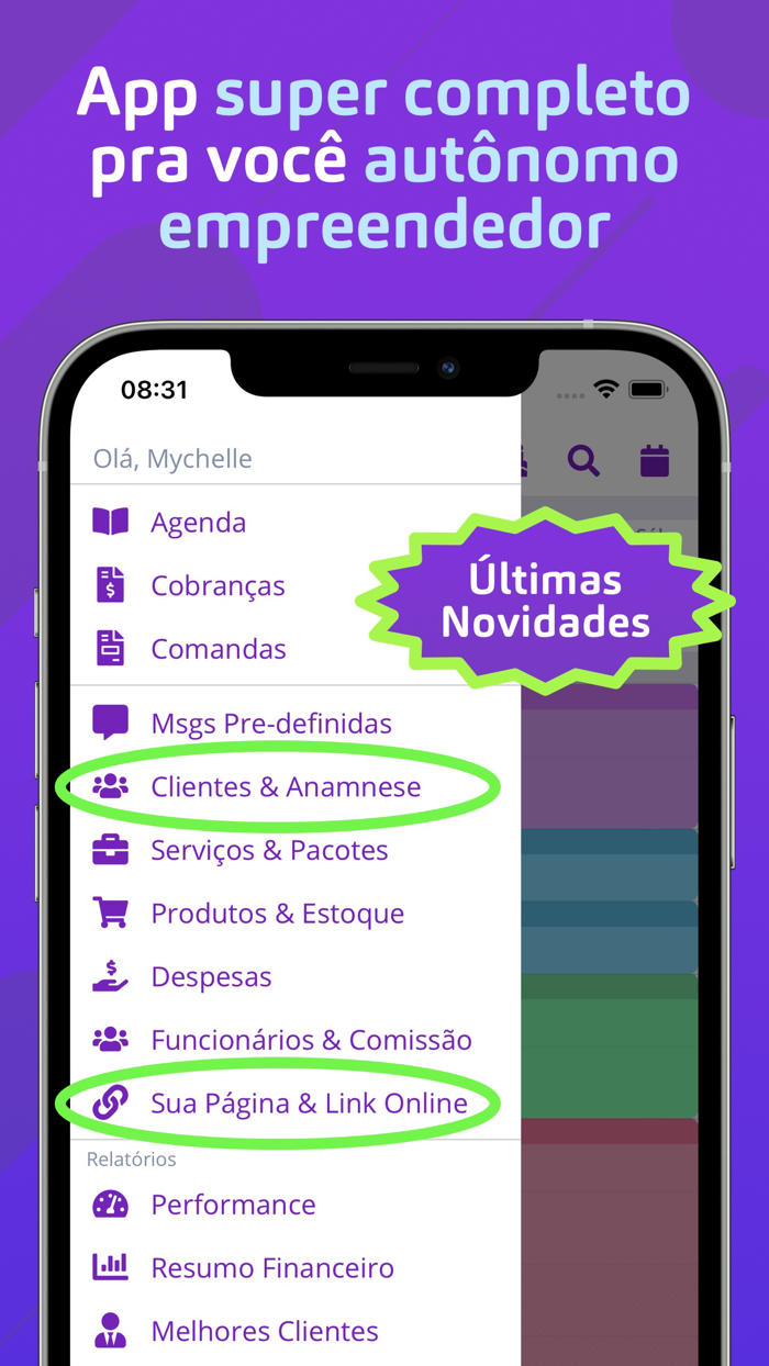 Minha Agenda pra profissionais