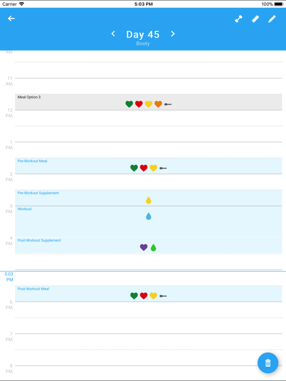 80 Day Mayday iPad screenshot 2 - Health & Fitness app