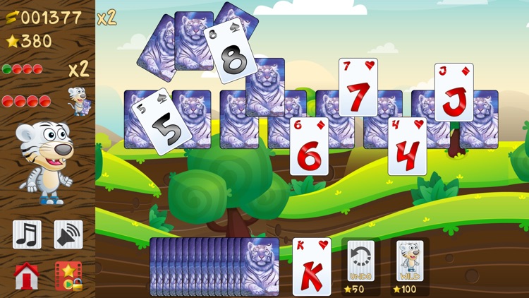 Tiger Solitaire, fun card game screenshot-6