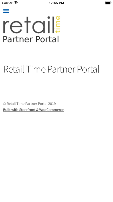 Screenshot #1 pour Retail Time PP