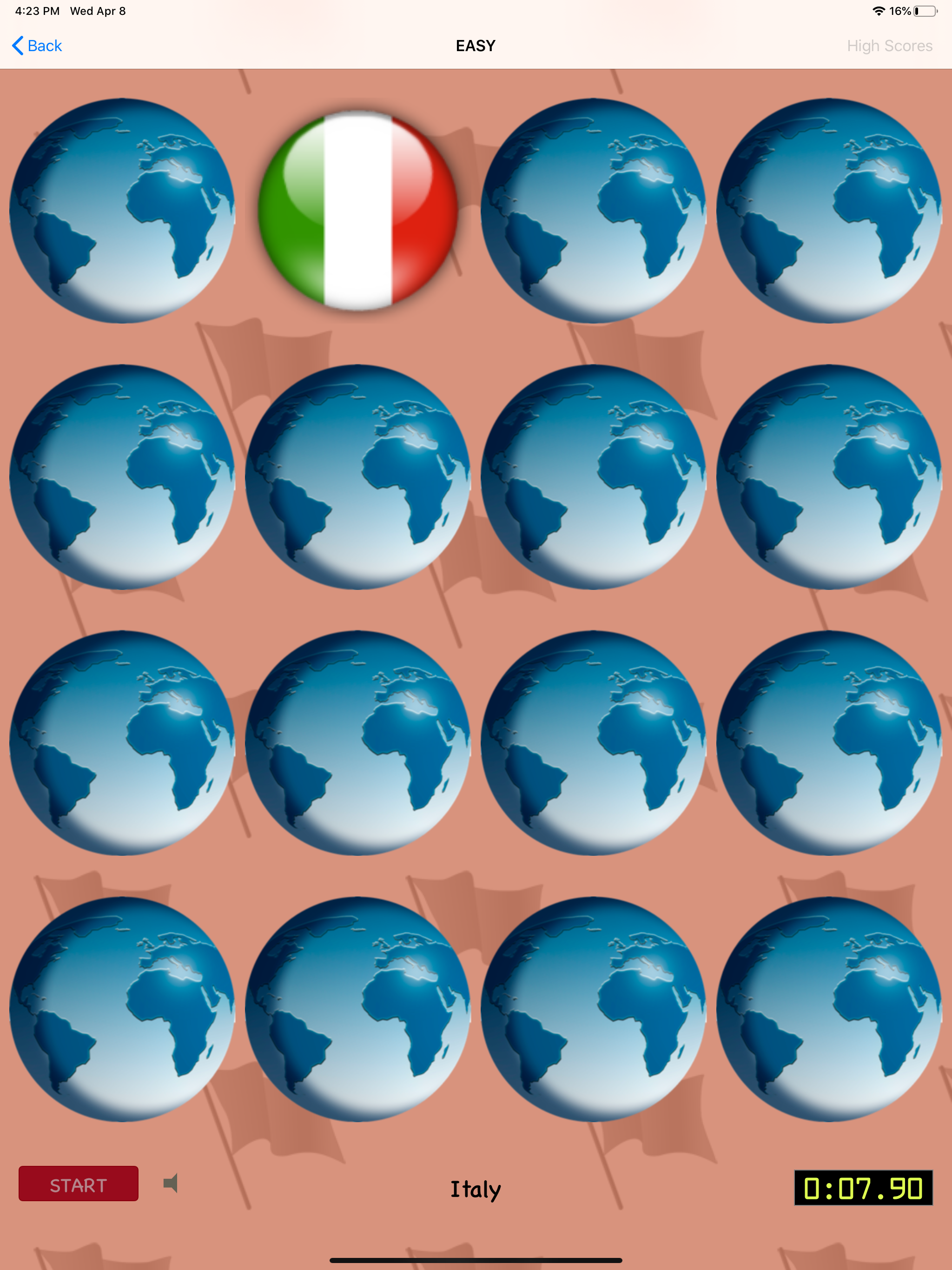 Flags Matching Game 2 screenshot 4