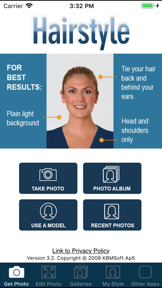 Hairstyle Try On PRO screenshot