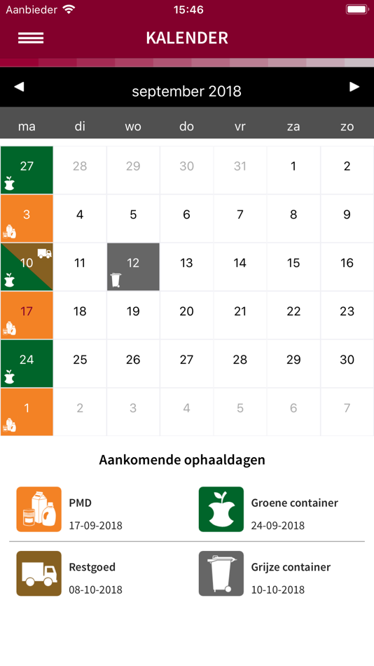 #2. Area Afval (iOS) By: Ximmio B.V.