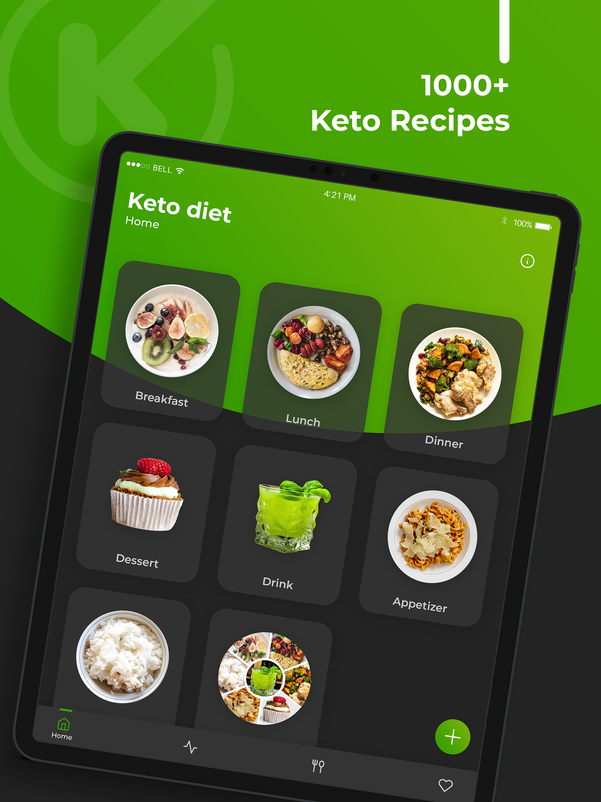 Keto Diet App- Recipes Planner