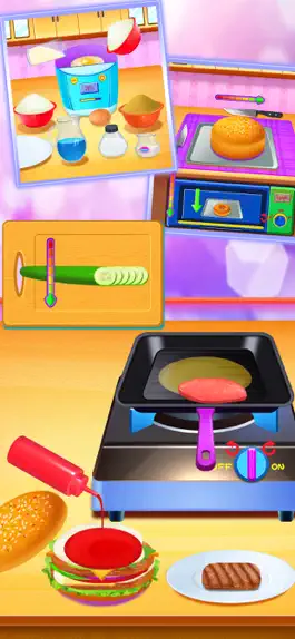 Game screenshot Готовить еду на кухне hack
