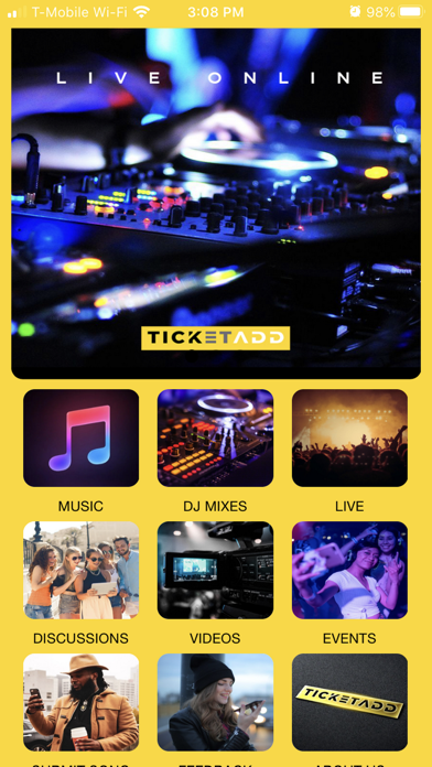 Screenshot #1 pour TicketAdd Music