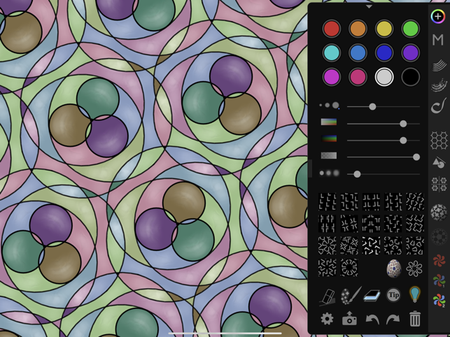 ‎iOrnament: draw mandala & art Screenshot