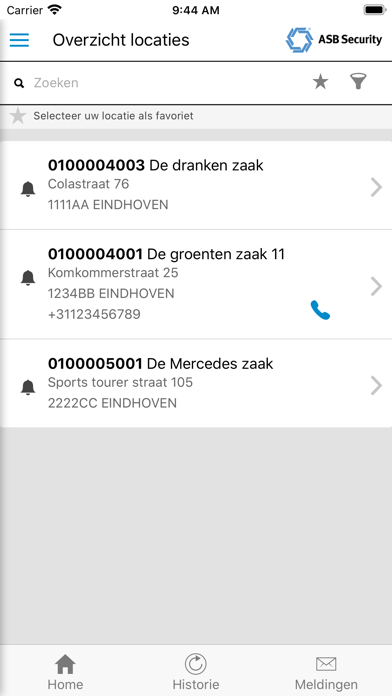 Screenshot #1 pour ASB Monitoring