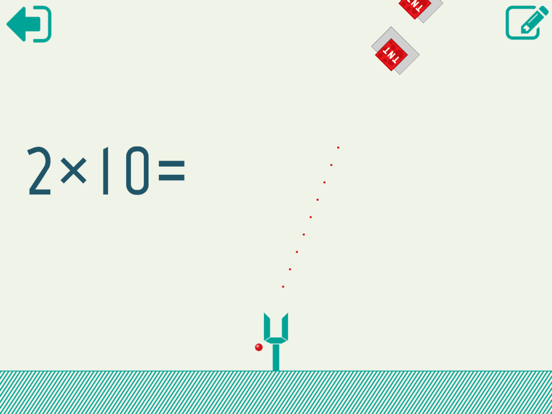 MathShot Multiplication Tables iPad screenshot