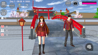 screenshot of サクラスクールシミュレーター 1