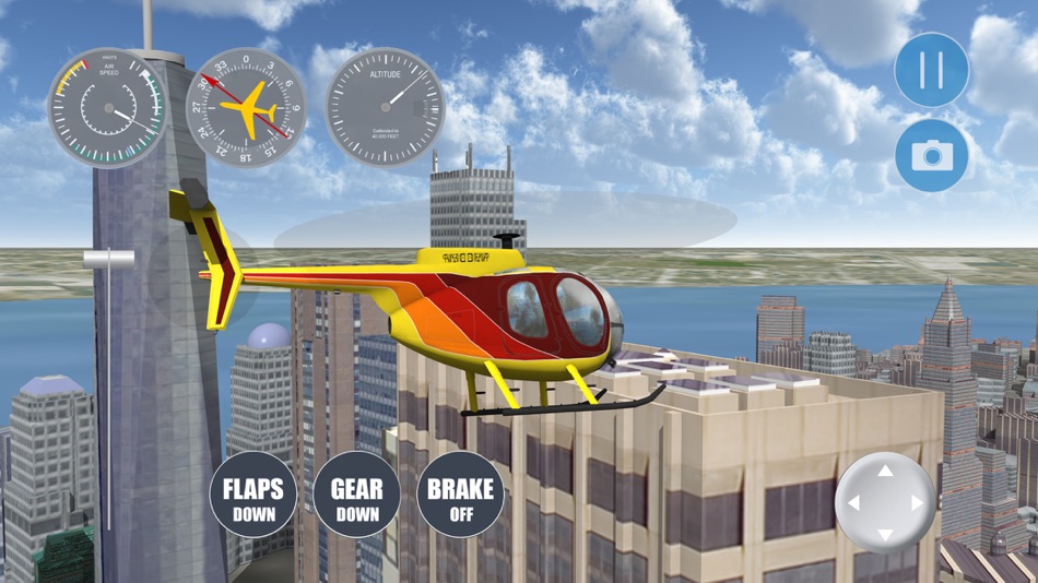 #3. New York Flight Simulator (iOS) 由: Tri One Games