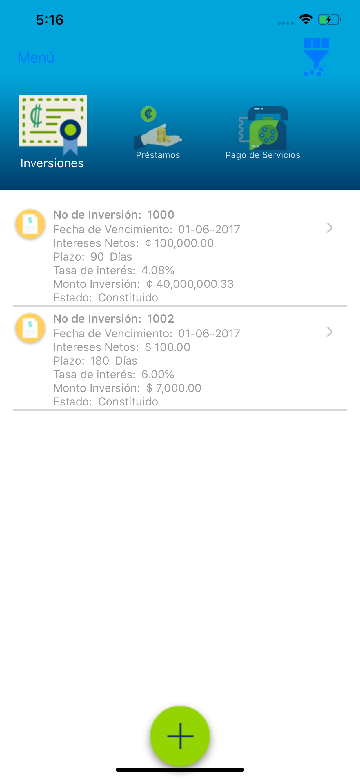 CoopeUna Móvil screenshot 5