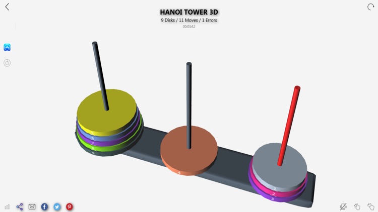 HANOI TOWER 3D screenshot-3