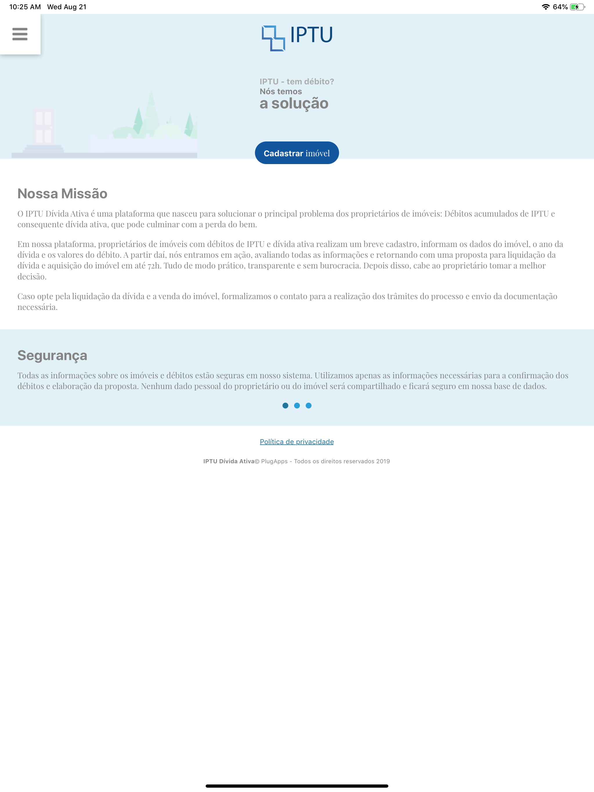 IPTU App