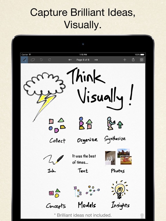 Screenshot #4 pour Inkflow Visual Notebook