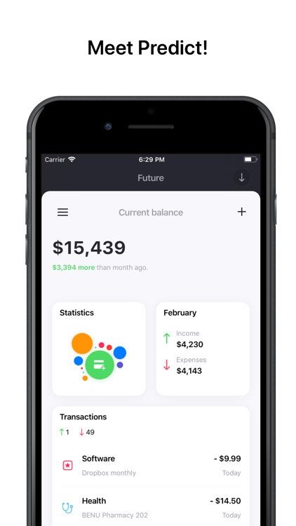 Predict - Budget and expenses screenshot-0