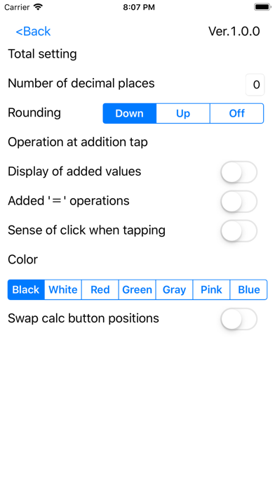 App screenshot