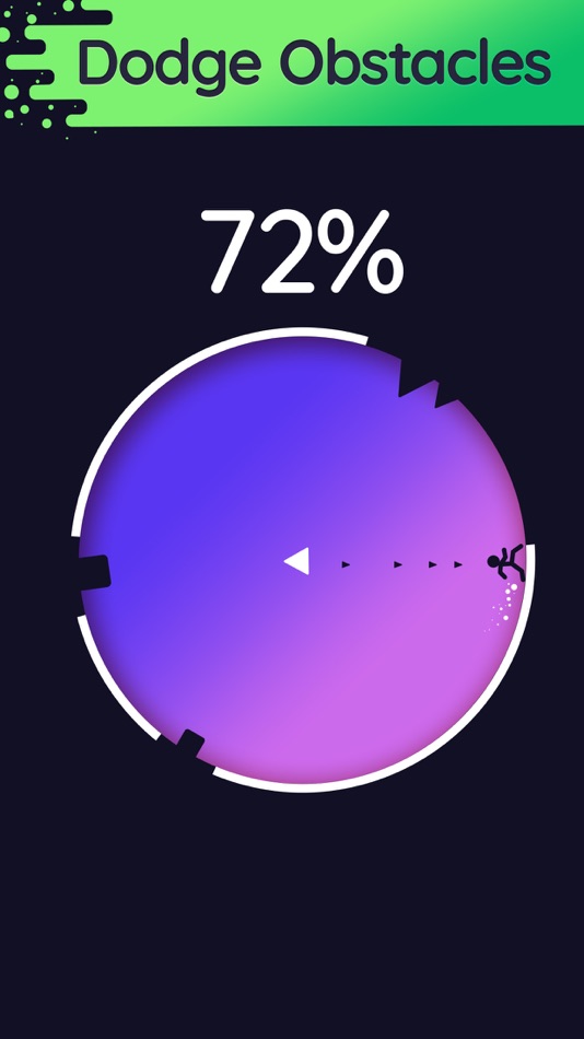 #4. Run Around 웃 (iOS) 由: Crazy Labs