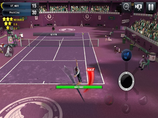 Ultimate Tennis iPad app afbeelding 4