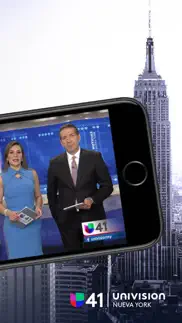 univision 41 nueva york iphone screenshot 2