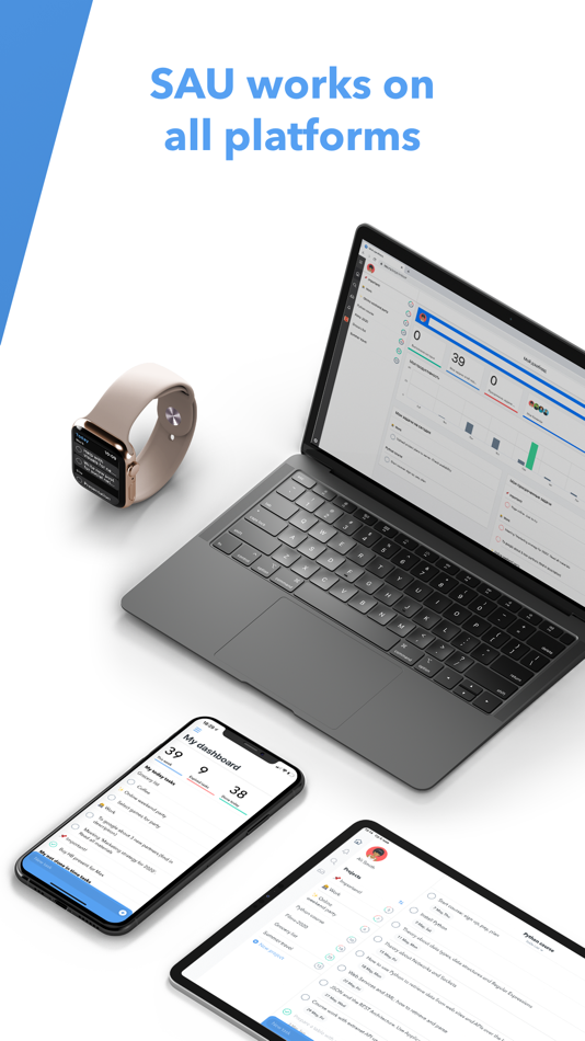 #6. SAU: Task tracker & projects (macOS) Podle: SAU2DO Pte. Ltd.