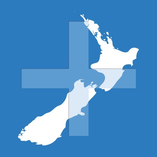 Here and there+ New Zealand icon