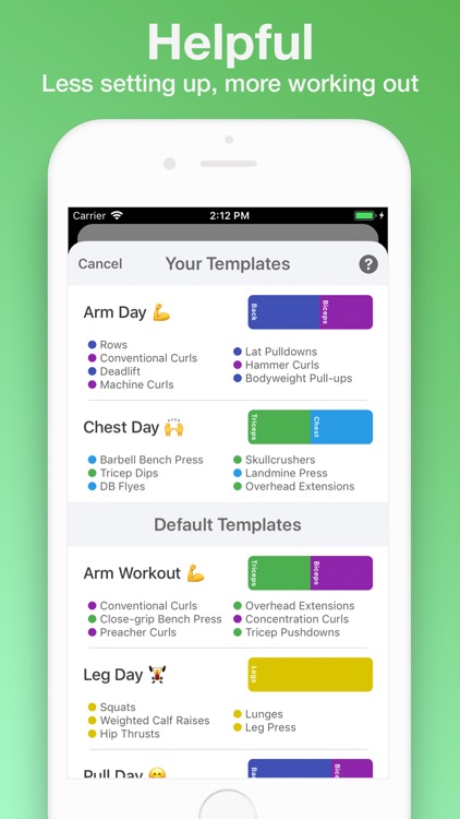 Weightlifting App screenshot-3