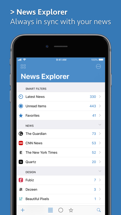 News Explorer screenshot1