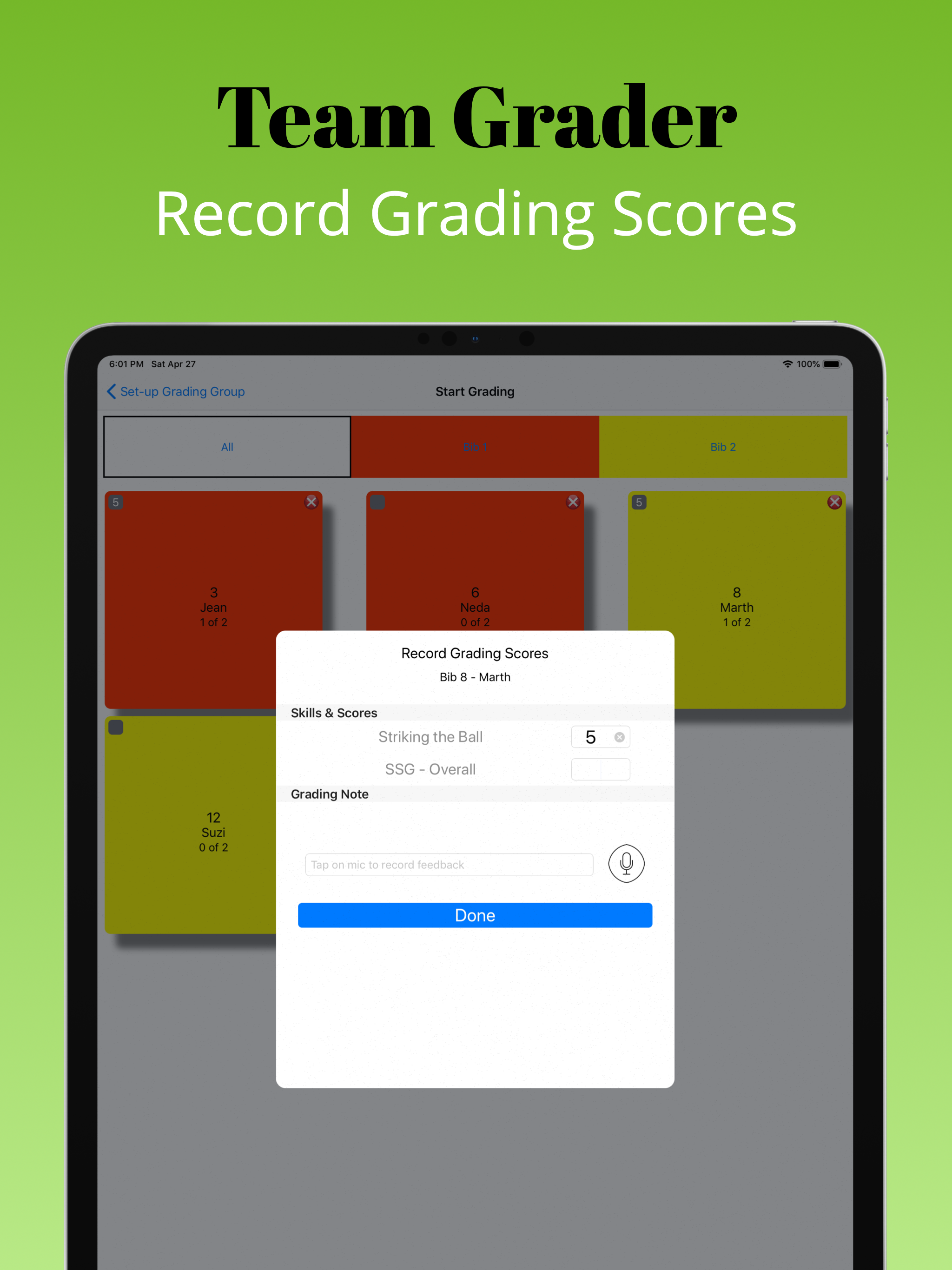 Team Grader