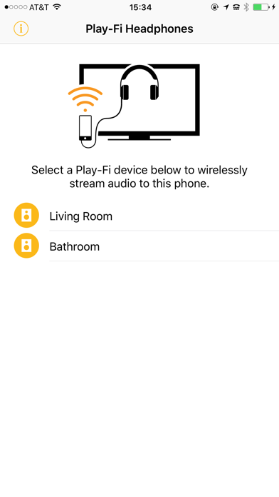 Play-Fi Headphones Screenshot
