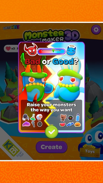 Monster 3D Maker screenshot 4