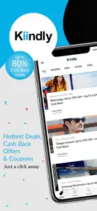 Kiindly: Cashback, Coupons App screenshot #1 for iPhone