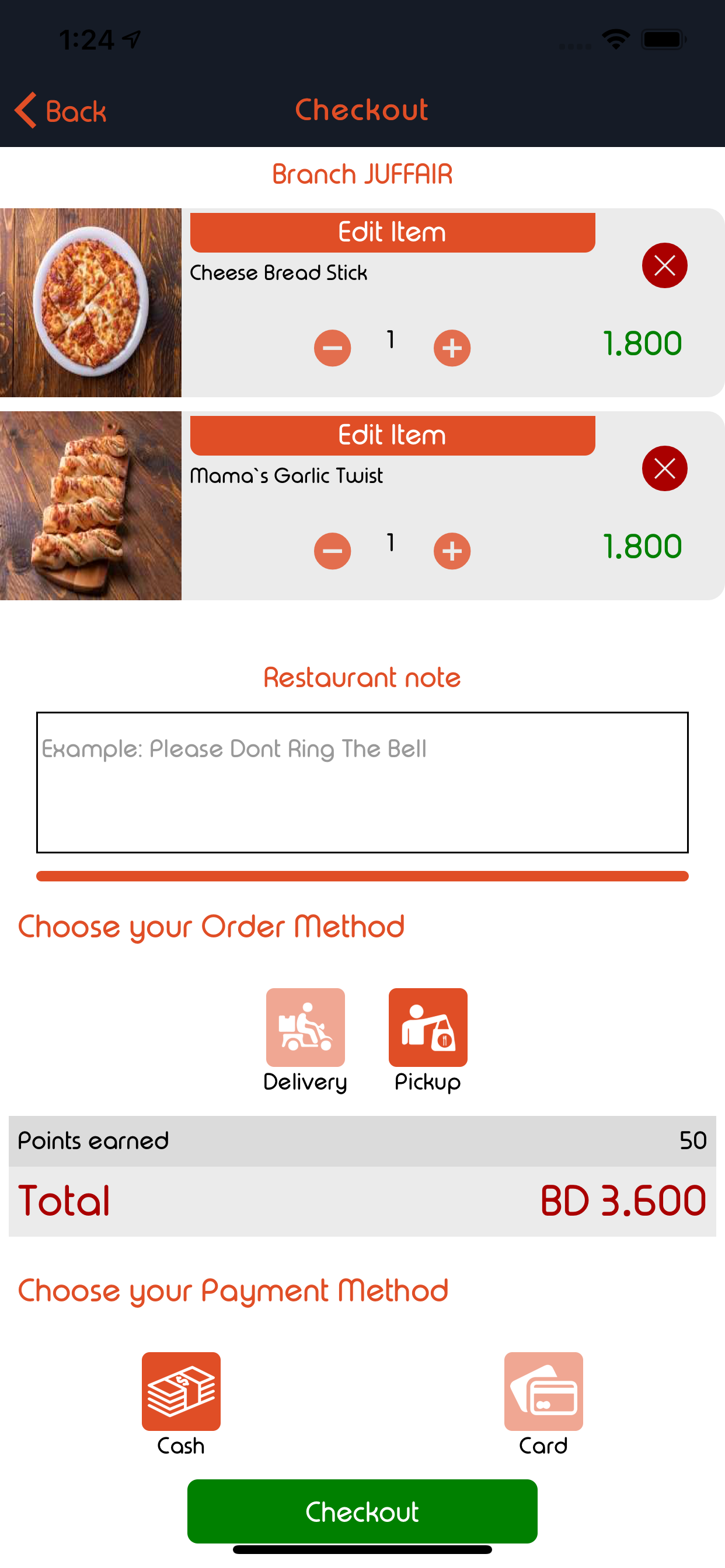 Sambosa -Bahrain Food Ordering