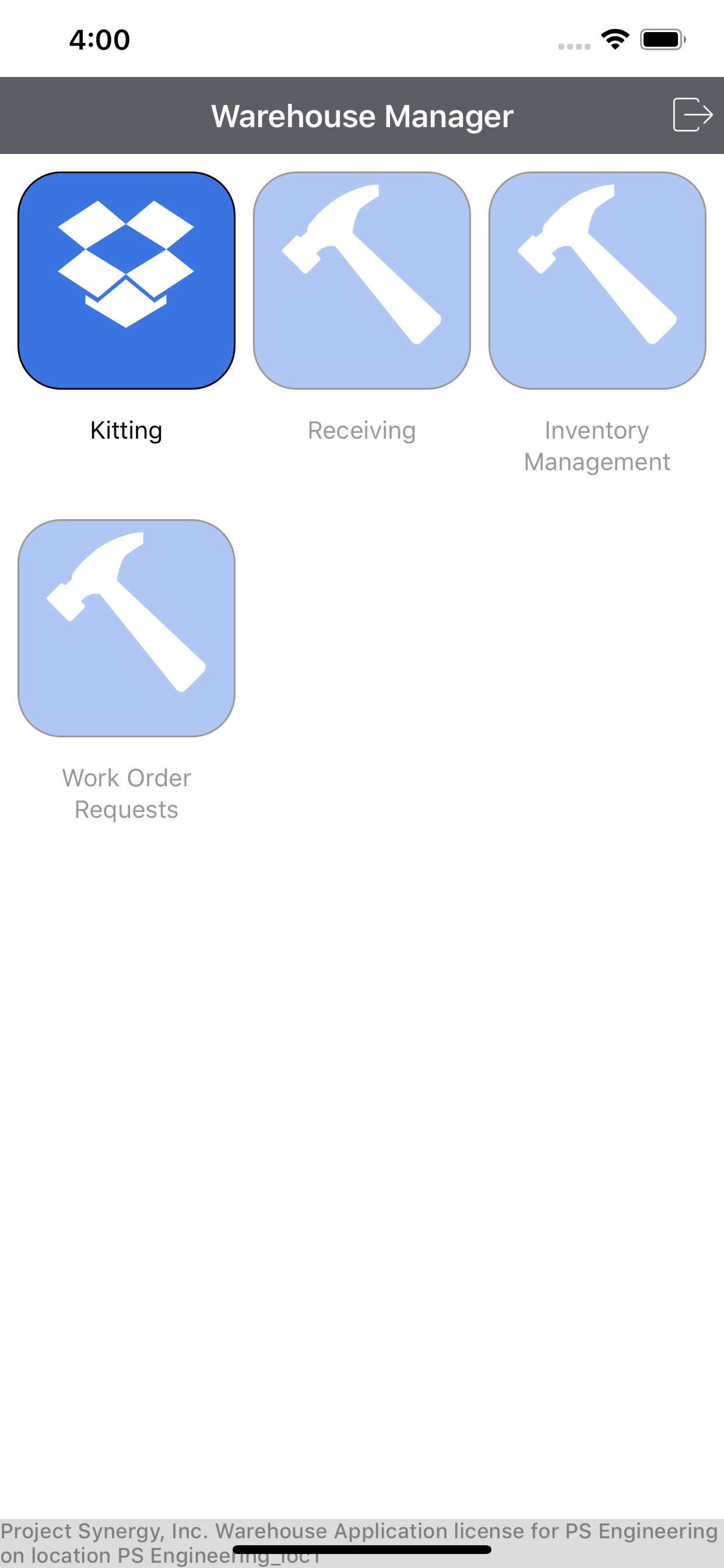 PSWarehouse screenshot 3