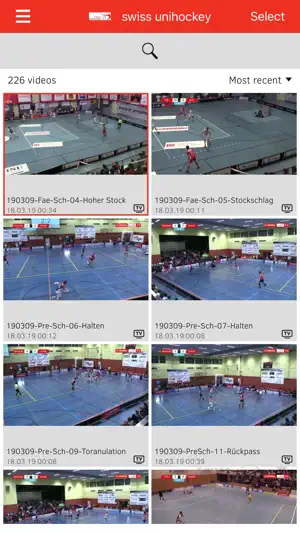 Swiss Unihockey Video screenshot 2