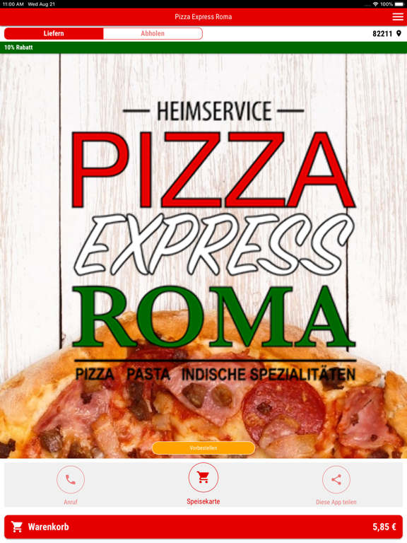 Screenshot #4 pour Pizza Express Roma