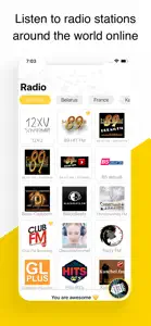 Radio online Listen to music screenshot #2 for iPhone