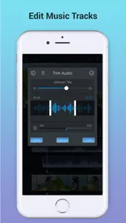 add music to video voice over iphone screenshot 3